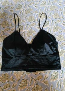 Black Velvet Cami Top