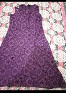Purple Lace Dress(fixed price)