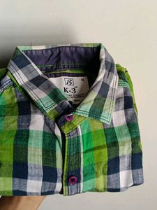 Men's K-3 Plaid Button-Up Shirt