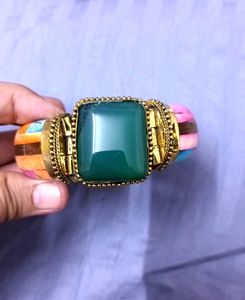 Gemstone Bone Mosiac Multicolour Bangl