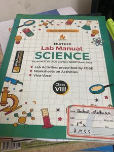 Nurture Lab Manual Science Class VIII