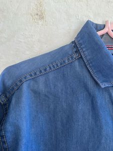 Classic Blue Denim Shirt