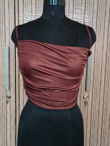 Chic Ruched Crop Top