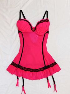 Babydoll Diva Pink Lingerie