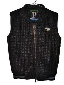 Unisex Sleeveless Black Jacket