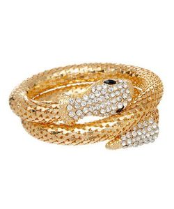 Stunning Gold Snake Bracelet