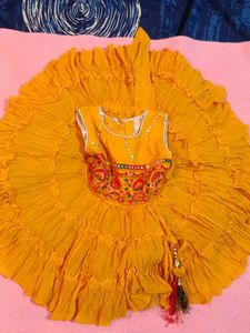 Adorable Girls' Festive Dress