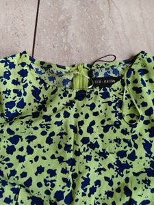Stylish Floral Print Short Dress