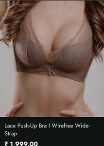 Nude Colour Lace Bra