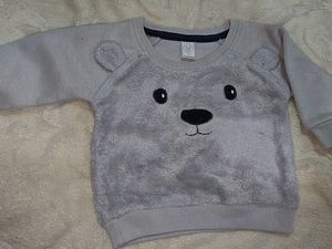 Cozy Bear Face Sweatshirt