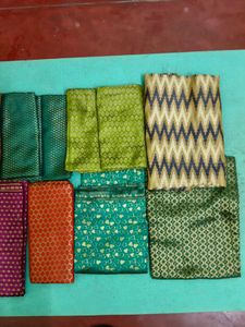 Blouse fabrics (10 pieces)