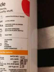pack of 2, Body Wash - Apple Peach
