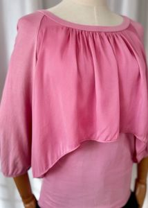 🚀🚀24Hrs EOS SALE🚀🚀Pink Layered Top