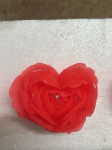Heart Shaped Candles Set of 3