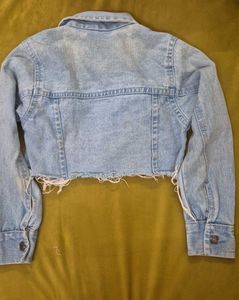 Cropped Denim Jacket