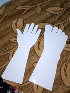 Acrylic Mehndi Hand and leg set of 2pcs
