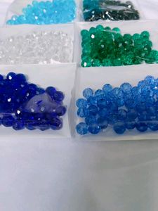Crystal 8mm Beads Six Peket