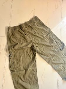 H&amp;M olive cargo pants