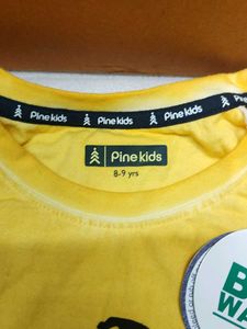 Kids Yellow Long Sleeve Tee