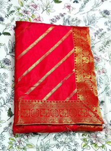 NEW RED SAREE