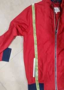 Stylish Red Casual Jacket