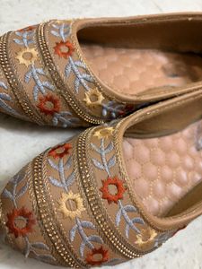 Embroidered Ballet Flats for Women