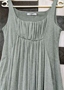 Silver Shimmery Party Dress