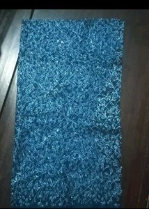 Sparkling Teal blouse Material