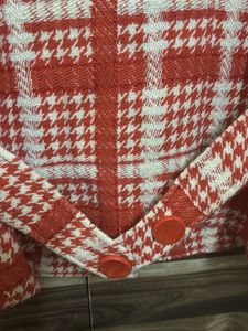 Charming Plaid Girls' Coat