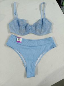 Beautiful Blue Lingerie set