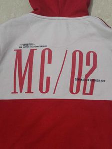 Red Zip-Up Hoodie