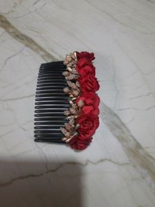 Floral Hair Comb Set