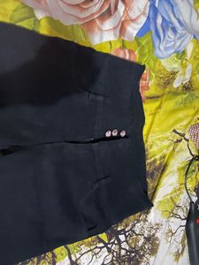 Black High-Waisted Pants