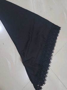 Elegant Black scaff with Lace