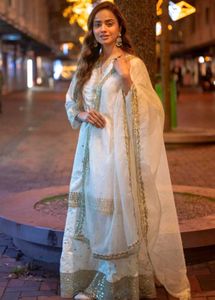 Pure Cinon Top-Lehenga And Dupatta Set