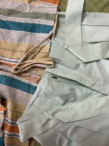 Striped Crop Top &amp; Palazzo Pants Set