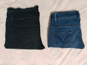 Jeans bundle Of 2 -black And Blue