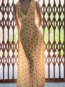 NEWME Floral Maxi Dress