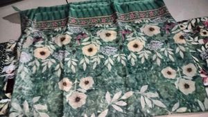 Green Colour Beautiful Suit With Dupatta