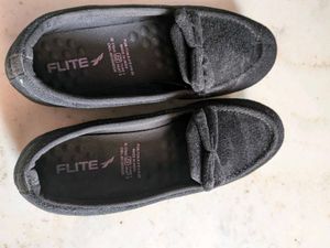 Flite Women's Black Moccasins