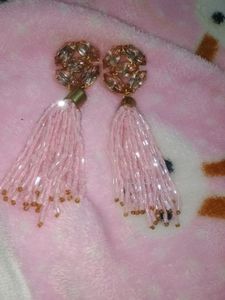 Pink Crystal 💞🩷 beautiful Earings