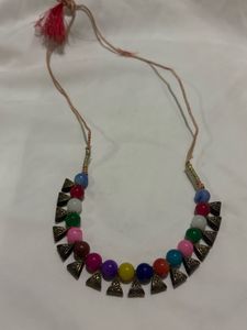 Boho Beaded Necklace