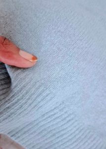 Light Blue Knit Sweater/ woolen crop top