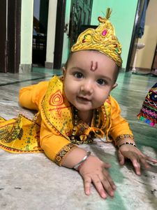 Adorable Krishna Costume for Baby