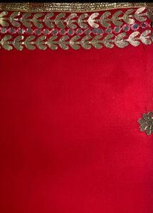 Gota patti saree