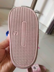 Bear Pink Slides Shoes