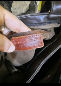 Classic Brown Leather Tote Bag