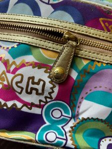 Rare Coach  Signature Backpack