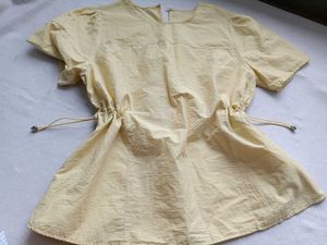 Chic Drawstring Waist Top