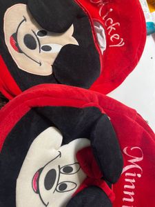 Mickey &amp; Minnie Mouse Backpack Set